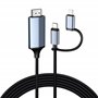 Adaptateur HDMI Lightning vers typec