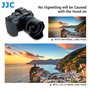 JJC Pare-Soleil de Rechange pour Canon EW 65B pour Objectif Canon RF 24 mm f/1.8 Macro is STM, Objectif Canon EF 24 mm f/2.8 is