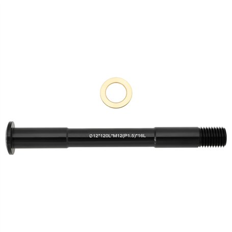 The Lord of the Tools 1 pièce M12 essieu traversant de vélo de route fourche avant avec rondelle pour vélos de fond