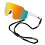 AiQInu Lunettes de Sport pour Hommes & Femmes, Lunette de Soleil Sport Polarisée, Protection UV, Lunettes de Soleil Légeres pour