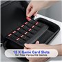 HSIEHMIEN Étui de Protection Mince pour Nintendo Switch 2 (2025), Protection Pochette Housse avec 12 Emplacements pour Cartes de