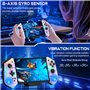 HELLCOOL Manette de commutateur à effet Hall, Plug & Play pour console Nintendo Switch/OLED, manette de commutateur avec joystic