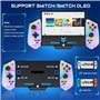 HELLCOOL Manette de commutateur à effet Hall, Plug & Play pour console Nintendo Switch/OLED, manette de commutateur avec joystic