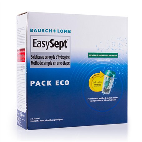 EasySept Produit Lentilles de Contact Souple au Peroxyde d’Hydrogène