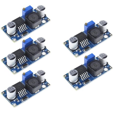 5PCS Régulateur de tension ajustable DC-DC LM2596 LM2596S abaisseur