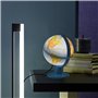 Tecnodidattica – Lumière Safari| Carte du monde de petite taille pour enfants| Globe géographique à monter lumineux et pivotant