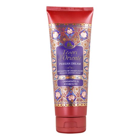 TESORI D'ORIENTE d'Oriente Persian Dream Crème de douche 250 ml Gel douche aromatique à la grenade et au thé Rooibos Crème de do