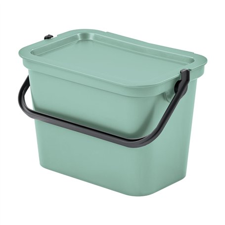 Tontarelli - Poubelle MODA avec poignée 5L sauvia/graphite