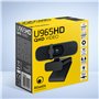 Atlantis Webcam 2K, 5 Mpixel 2560x1944/30fps et Full HD, autofocus, Double Microphone omnidirectionnel, Balance des Blancs, Angl