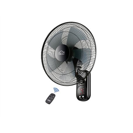 DCG Eltronic VE1697 T Ventilateur mural 5 pales Ø 40 cm