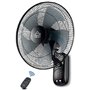 DCG Eltronic VE1697 T Ventilateur mural 5 pales Ø 40 cm