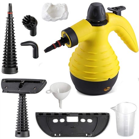 Bakaji Nettoyeur à vapeur portable