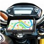 Support Telephone Moto Etanche Sacoche Telephone Moto avec Visiere valide pour Les Smartphones jusqu'a Un ecran de 7
