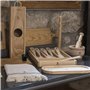 Scalpers PER245 Racloir de cuisine H.29 cm en bois Home