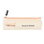 Mr. Wonderful - Ensemble d'écriture beige - Focus & attitude - Petite trousse à crayons en PU - Avec un élastique à l'arrière, m
