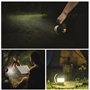 EMOS - Lampe de camping LED multifonctionnelle - portable - 3 types de lumière - 215 lm, max. 305 m - 3 modes d'éclairage - 90 h