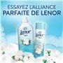 Parfum de linge Lenor Light, 78 lavages (6 x 155g), Fraîcheur de Coton, fraîcheur douce qui dure