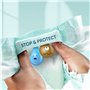 Pampers Premium Protection Taille 3, 112 Couches, 6kg-10kg, Double Protection Pour La Peau Et Contre Les Fuites