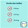 Pampers Premium Protection Pants Taille 4, 82 Couches-Culottes, 9kg-15kg, Avec un Maintien 360° et des Barrières Anti-fuites Dou