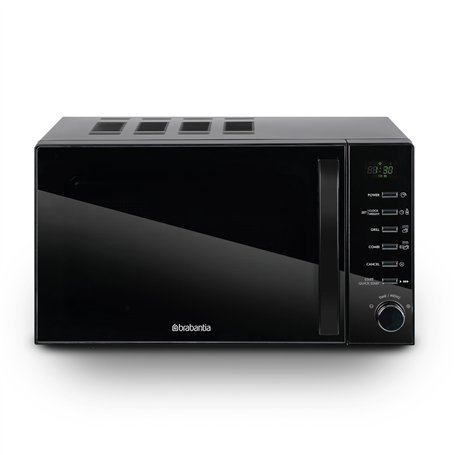 Brabantia Micro-ondes avec Fonction Gril 700W – 13 Programmes Automatiques