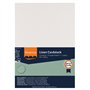 Florence Papier Cartonné en Lin Beige 250 g – Papier Scrapbooking A4 – Blanc Cassé – Papier Cartonné Couleur – Invitations Éléga