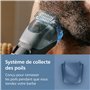 Philips Tondeuse à barbe série 5000 - Lames en métal auto-affûtées, 40 hauteurs de coupe réglables, Technologie BeardSense, Syst