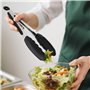 Pinces de Cuisine, 26 cm Pinces Alimentaires en Inox et Silicone Pince de service pour Barbecue, Air Fryer et Cuisine, Facile à 