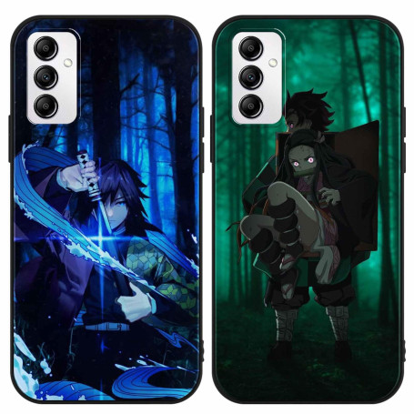 LYUBFDC 2 Pièces Coque pour Samsung Galaxy A14 5G 6.8'', Animé Kamado Nezuko Tanjirou Giyuu Manga Motif Housse Étui de Téléphone