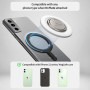 Sinjimoru Magnetic Phone Ring Holder for Apple MagSafe Case, Detachable Phone Grip Ring Holder for MagSafe Stand Compatible with