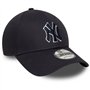 New Era 9Forty Strap Cap - Outline New York Yankees Navy