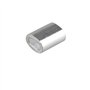 2 mm câble câble métallique en forme de ovale en aluminium manches Pinces à sertir passants Argenté