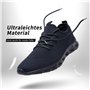 MGNLRTI Basket Homme Chaussure de Sports léger Multisports Sneakers Running Outdoor Training Gym Tennis Jogging Mode Basses Bleu