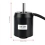 VOBOR Moteur détecté sans balais Outrunner du Moteur 6384 120KV BLDC de Scooter for la Planche à roulettes de équilibrage électr