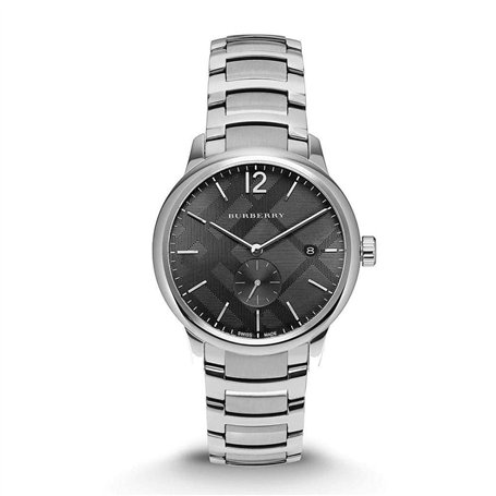 Burberry Montre bracelet suisse en acier inoxydable 40 mm BU10005