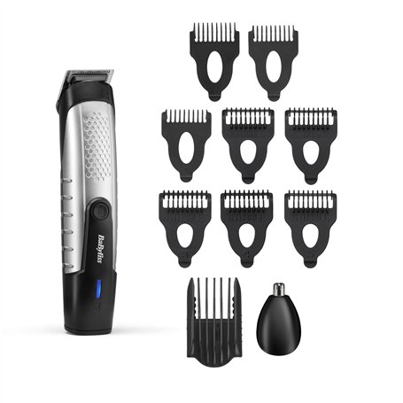 BaByliss Lithium Power Multi-Trimmer Kit de toilettage sans fil avec tondeuse à barbe