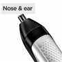 BaByliss Lithium Power Multi-Trimmer Kit de toilettage sans fil avec tondeuse à barbe, tondeuse à poils d'oreille et nez, étanch