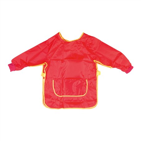 Idena 611186 - Tablier de bricolage pour enfants de 7 à 8 ans avec manches longues et fermeture velcro