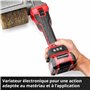 Einhell Professional Décapeur à rouleau sans fil TP-BR 18/32 Li BL-Solo Power X-Change (18 V, moteur sans charbon, 3 200 tr/min.