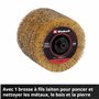 Einhell Professional Décapeur à rouleau sans fil TP-BR 18/32 Li BL-Solo Power X-Change (18 V, moteur sans charbon, 3 200 tr/min.