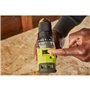 Perceuse-visseuse a percussion - RYOBI - BRUSHLESS - 18V - 54 Nm - 450-1 700 tr/min - 27 200 cp/min + 2 batteries - Chargeur