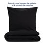 Blumtal Taie Oreiller 65x65 Lot de 2 - Housse de Coussin Microfibre - Taies d'oreillers avec Fermeture enveloppe, certifiée Oeko