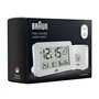 Station météo numérique radiocommandée Braun pour l'heure normale d'Europe centrale (DCF) avec indicateurs de température et d'h