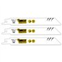 3 x SabreCut SCRS922HF_3 150 mm 10 TPI S922HF Coupe rapide du bois et du métal Lames de scie sabre compatibles avec Bosch Dewalt