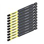 10 x SabreCut SCRSL689_10 89 mm SL6 Jeu d'embouts de tournevis à percussion magnétique à fente Single End Heavy Duty Compatible