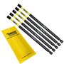 5 x SabreCut SCRSL7152_5 152 mm SL7 Jeu d'embouts de tournevis à percussion magnétique à fente Single End Heavy Duty Compatible