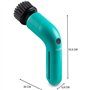 Brosse de nettoyage rotative sans fil - DOMO - DO248SB - 3,7 V - 60 min - 2 vitesses - Bleu