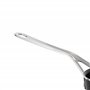 Alessi Pots&Pans Poêle à Frire en Aluminium avec intérieur Anti-adhésif Poignée en Acier Inoxydable 18/10 Noir Taille Unique AJM
