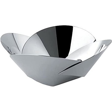 Alessi Abi04 Pianissimo Corbeille en Acier Inoxydable 18/10 Brillant
