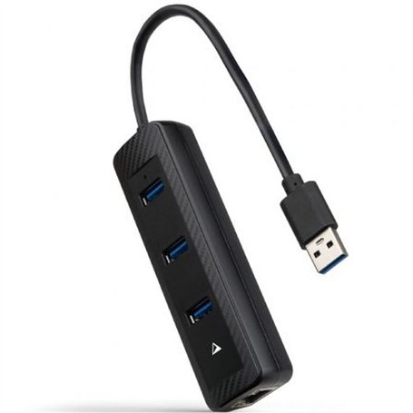 Hub USB NANOCABLE 10.16.4604 Noir