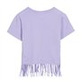 MINNIE MOUSE T-Shirt à Manches Courtes pour Enfant Violet - Marque EAN : 8445484499926 - Taille 7 Ans